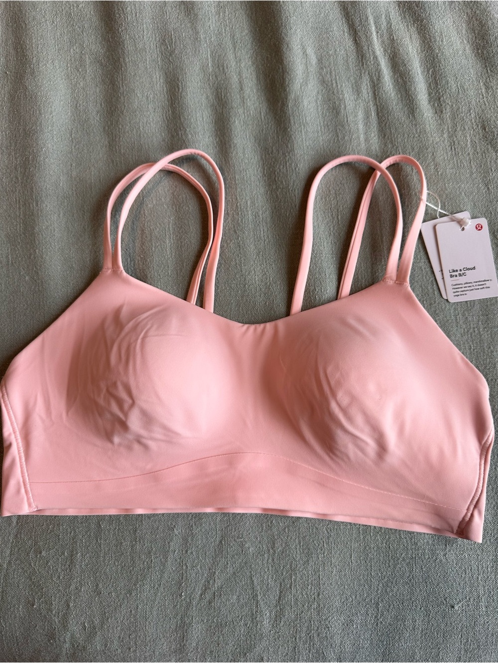 Lululemon Like a Cloud Bra- Blush Quartz